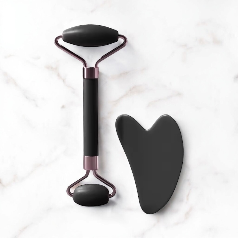 Gua-Sha and Roll Face